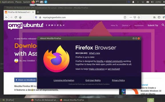 Firefox 80稳定版发布